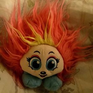 A pink yellowed hair furry Schnucks